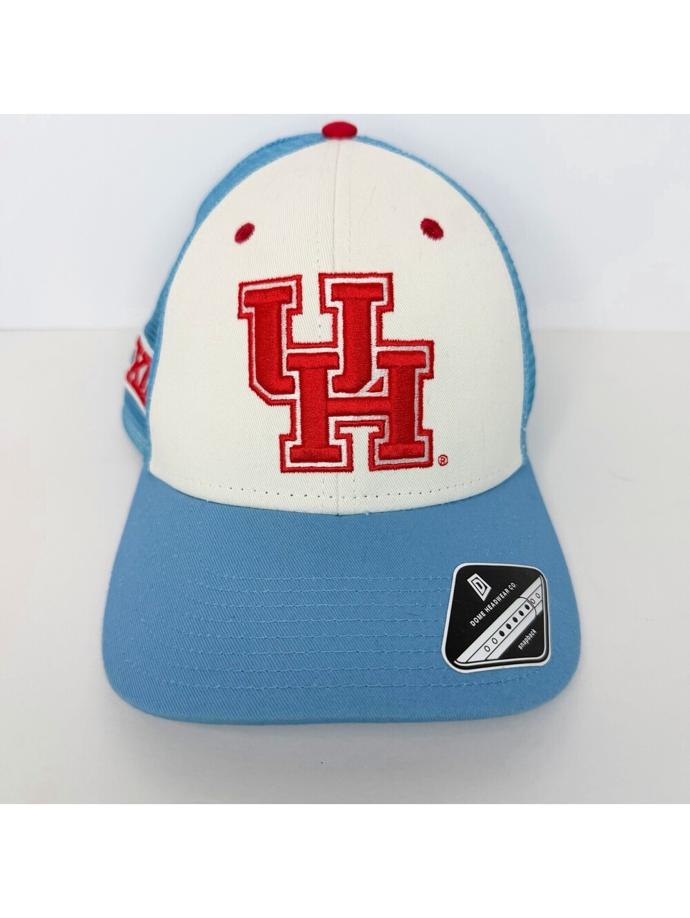 Nike Houston Cougars Baseball Player Worn Luv Ya Blue Cap Adjustable RARE